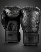 Venum Impact Dragon's Flight Boxing Gloves - Black/Black