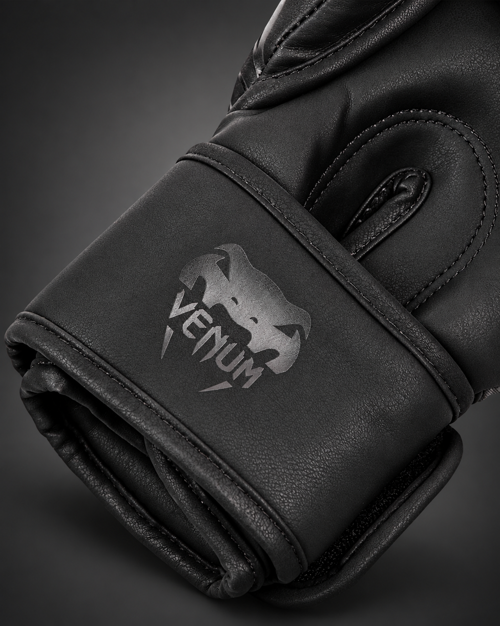 Venum Impact Dragon's Flight Boxing Gloves - Black/Black