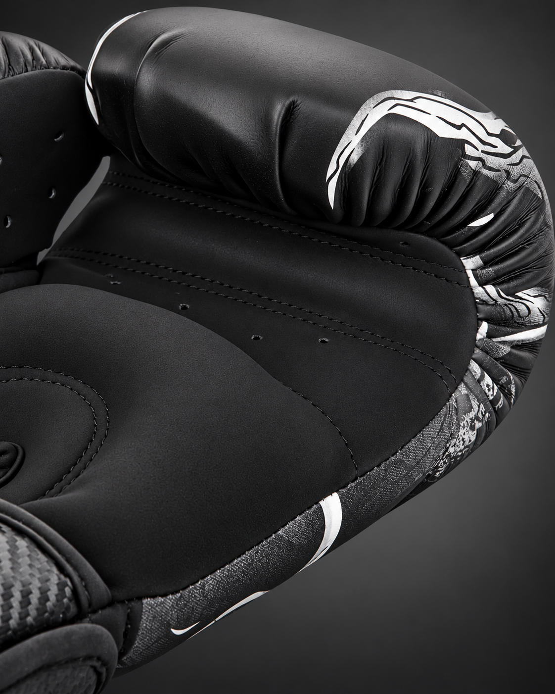 Venum Impact Dragon's Flight Boxing Gloves - Black/Black