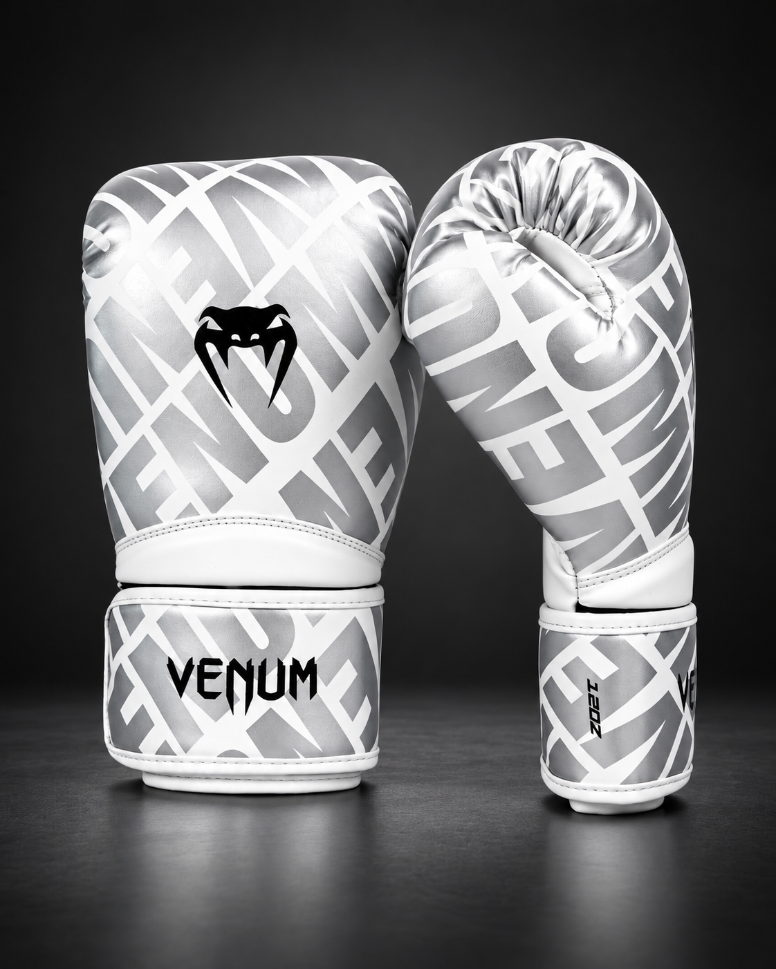 Venum Contender 1.5 Xt Boxing Gloves - White / Silver