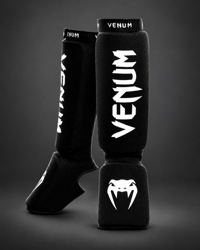 Venum Kontact Shin Guards - White