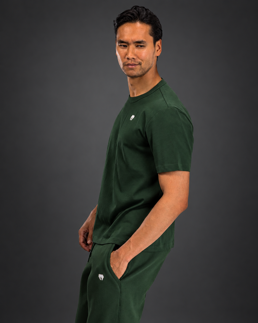 Venum Silent Power T-Shirt - Forest Green