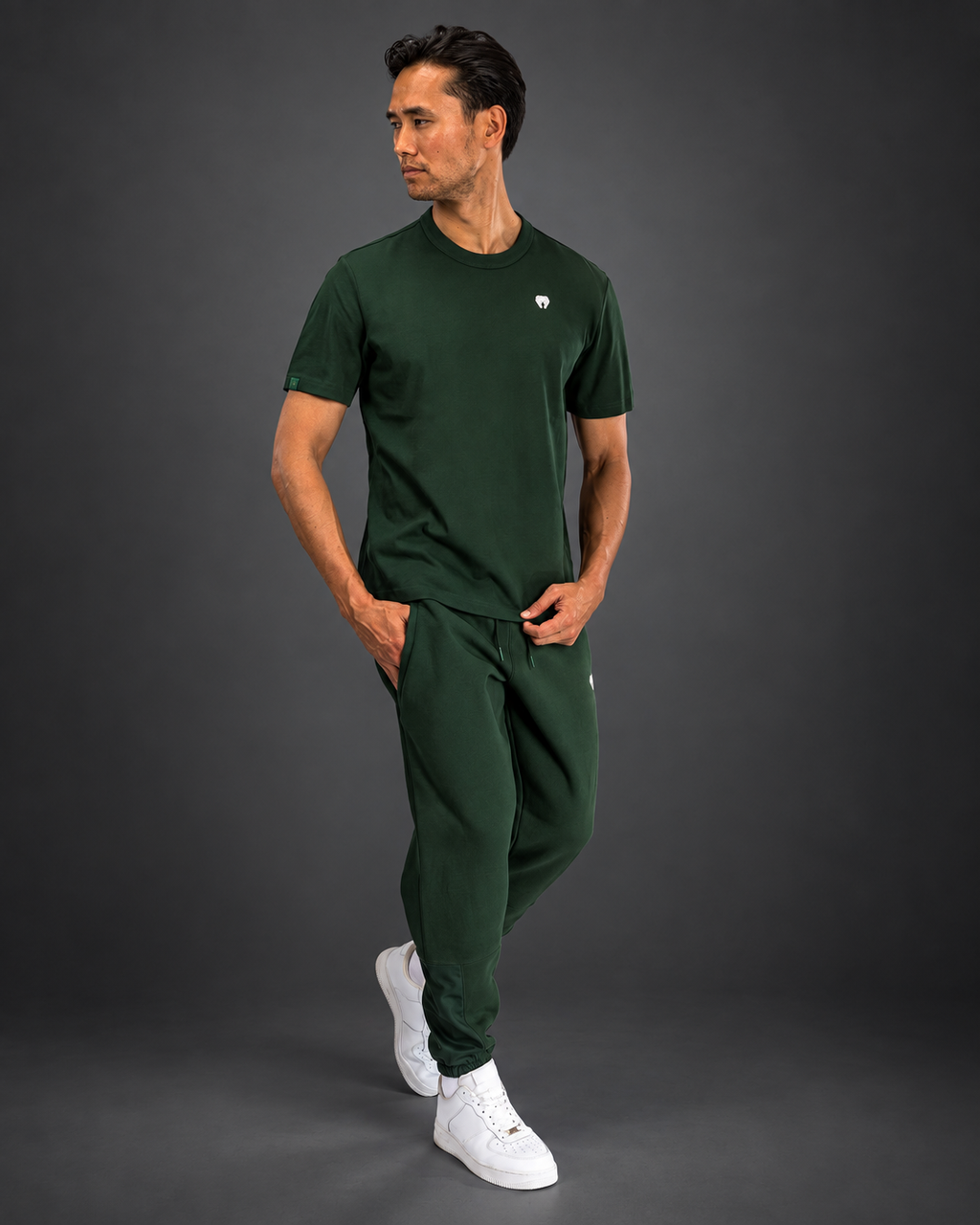 Venum Silent Power T-Shirt - Forest Green
