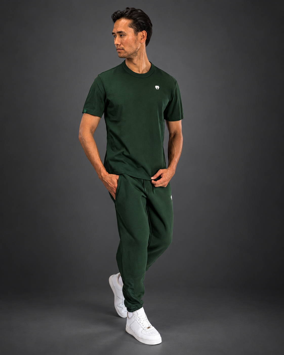 Venum Silent Power T-Shirt - Forest Green