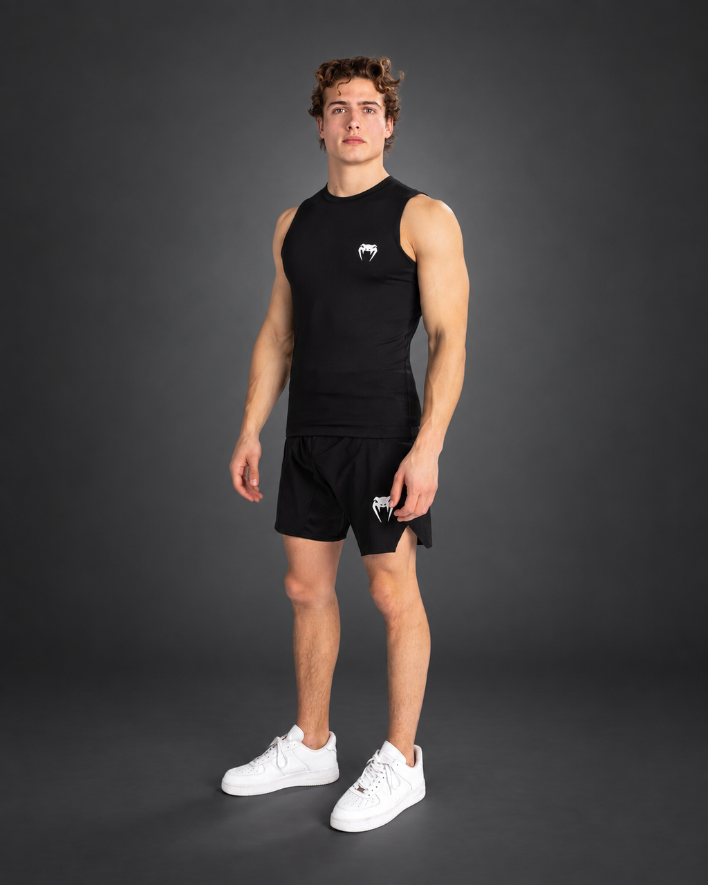 Venum Contender Men's Sleeveless Rashguard - Black