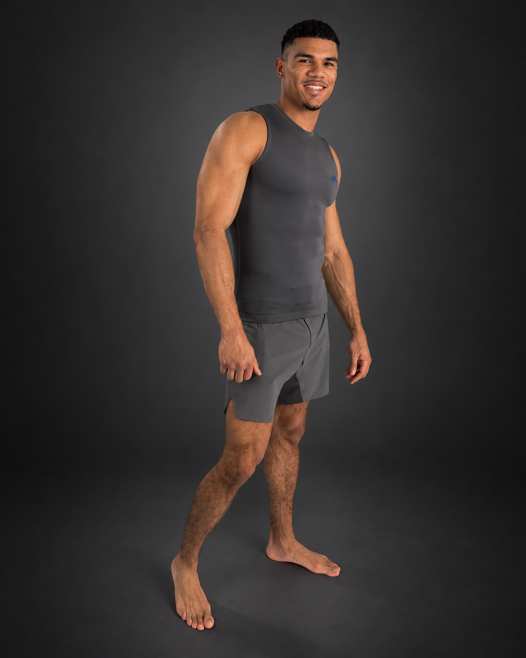 Venum Contender Men's Sleeveless Rashguard - Grey