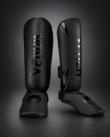 Venum Challenger Standup Shin Guards - Matte Black