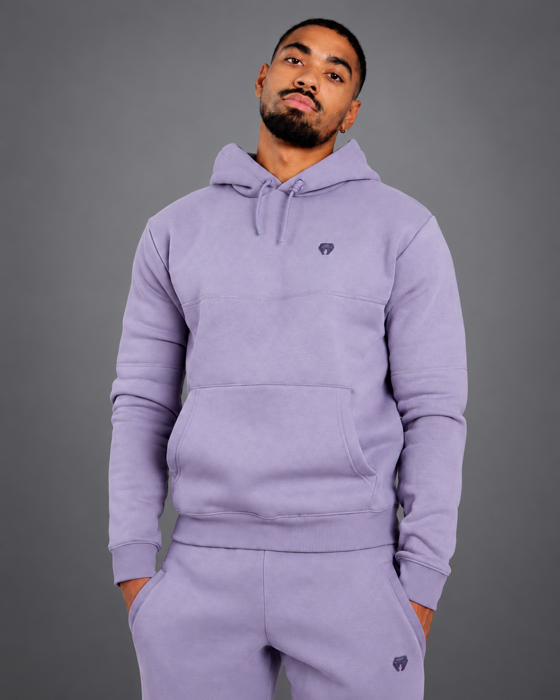 Venum Silent Power Hoodie - Lavender Grey