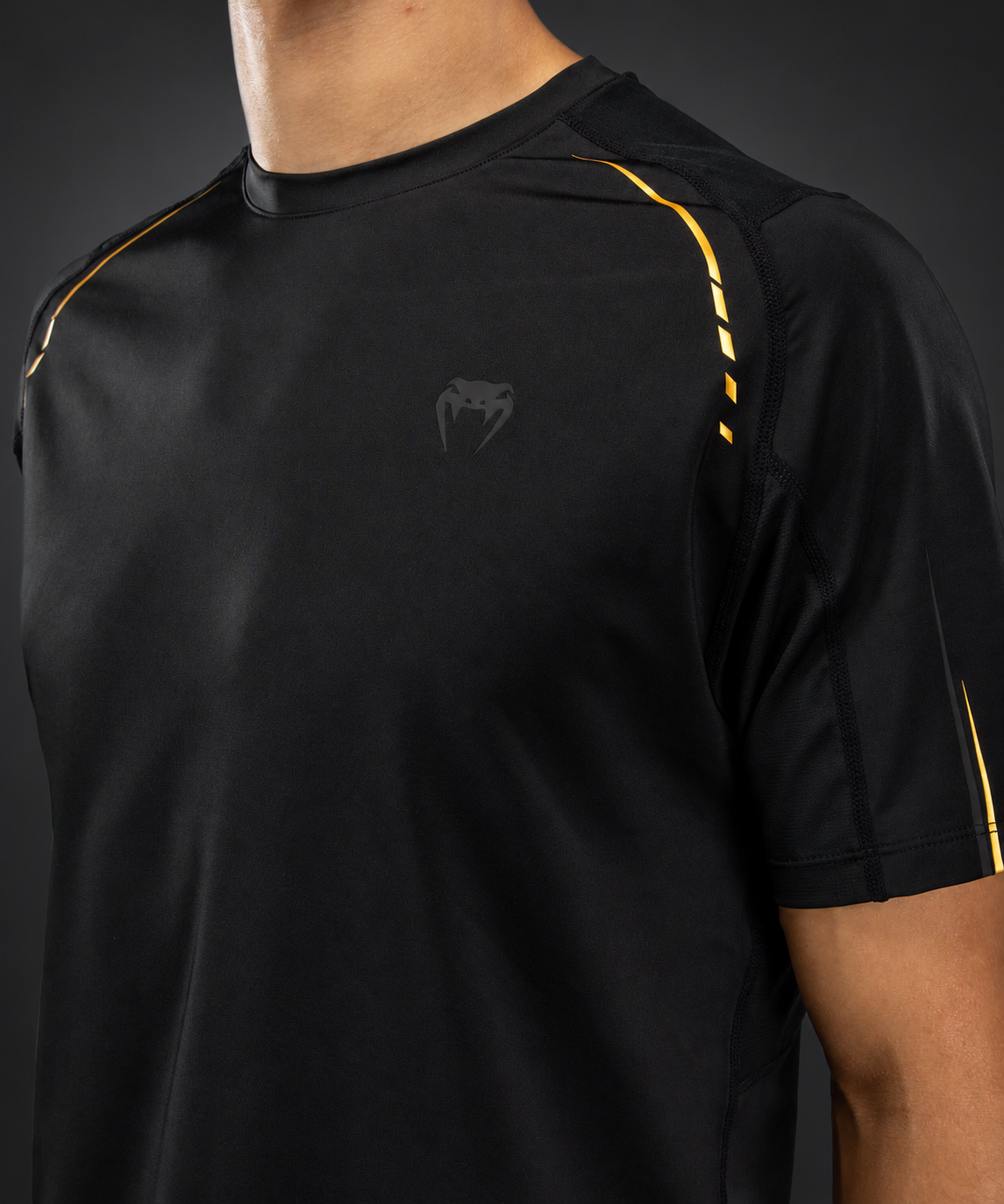 Venum G-Core Dry Tech T-Shirt - Black/Gold