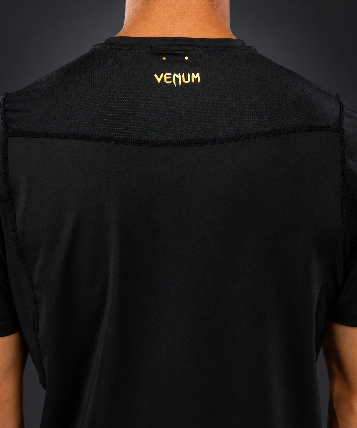 Venum G-Core Dry Tech T-Shirt - Black/Gold