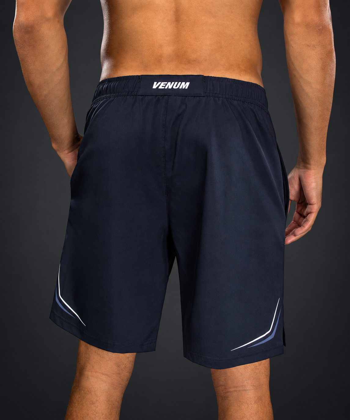 G-Core Training Shorts Navy Blue/White