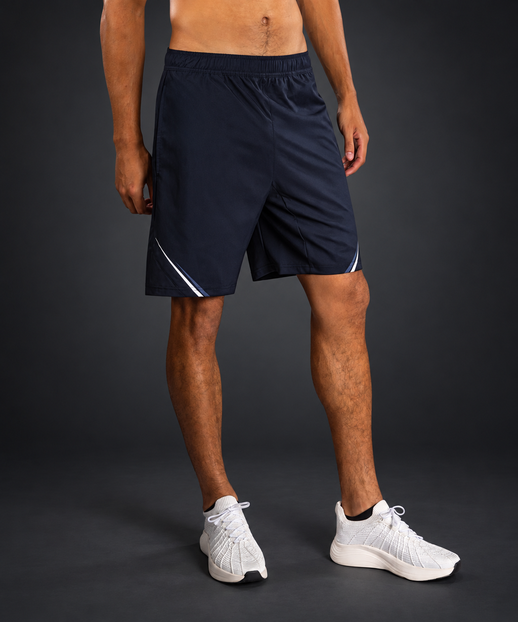 G-Core Training Shorts Navy Blue/White
