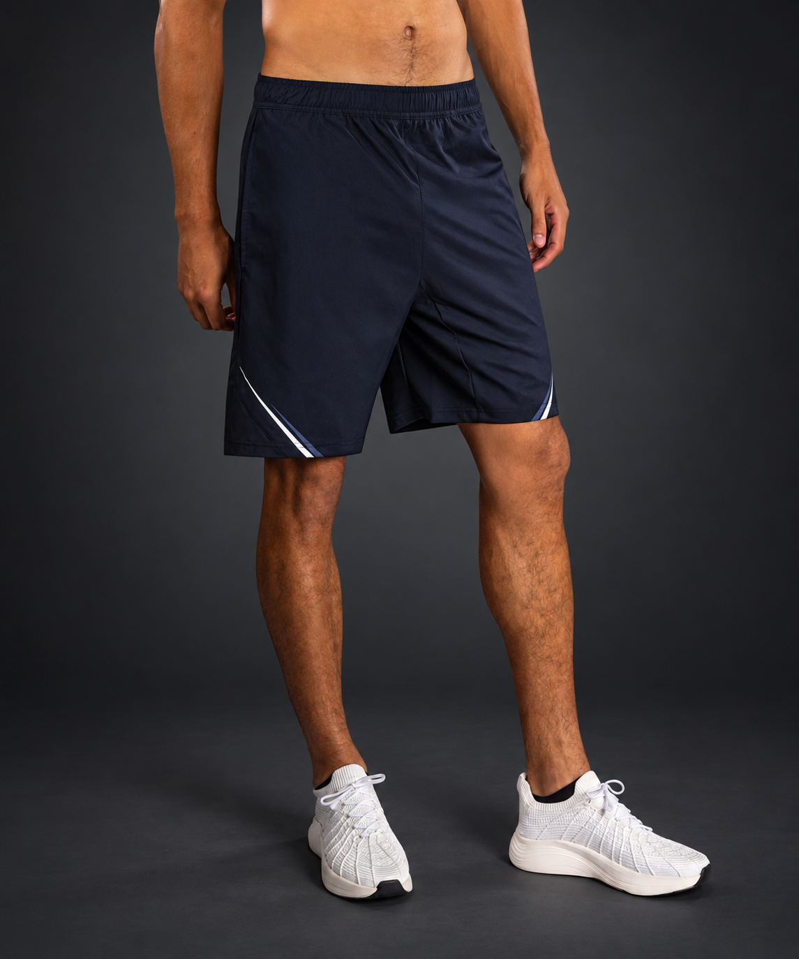 G-Core Training Shorts Navy Blue/White