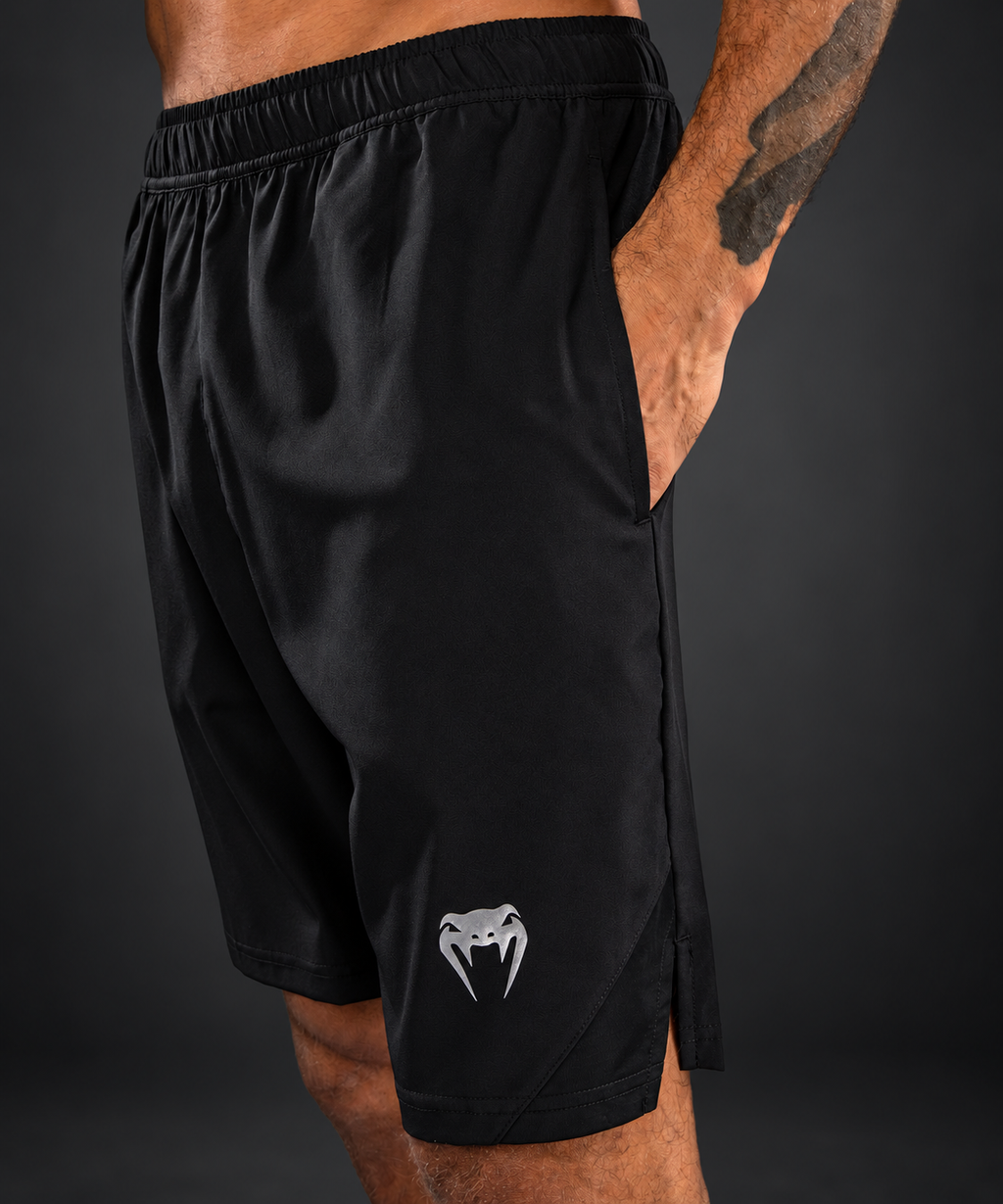 Contender Training Shorts Black/Silver