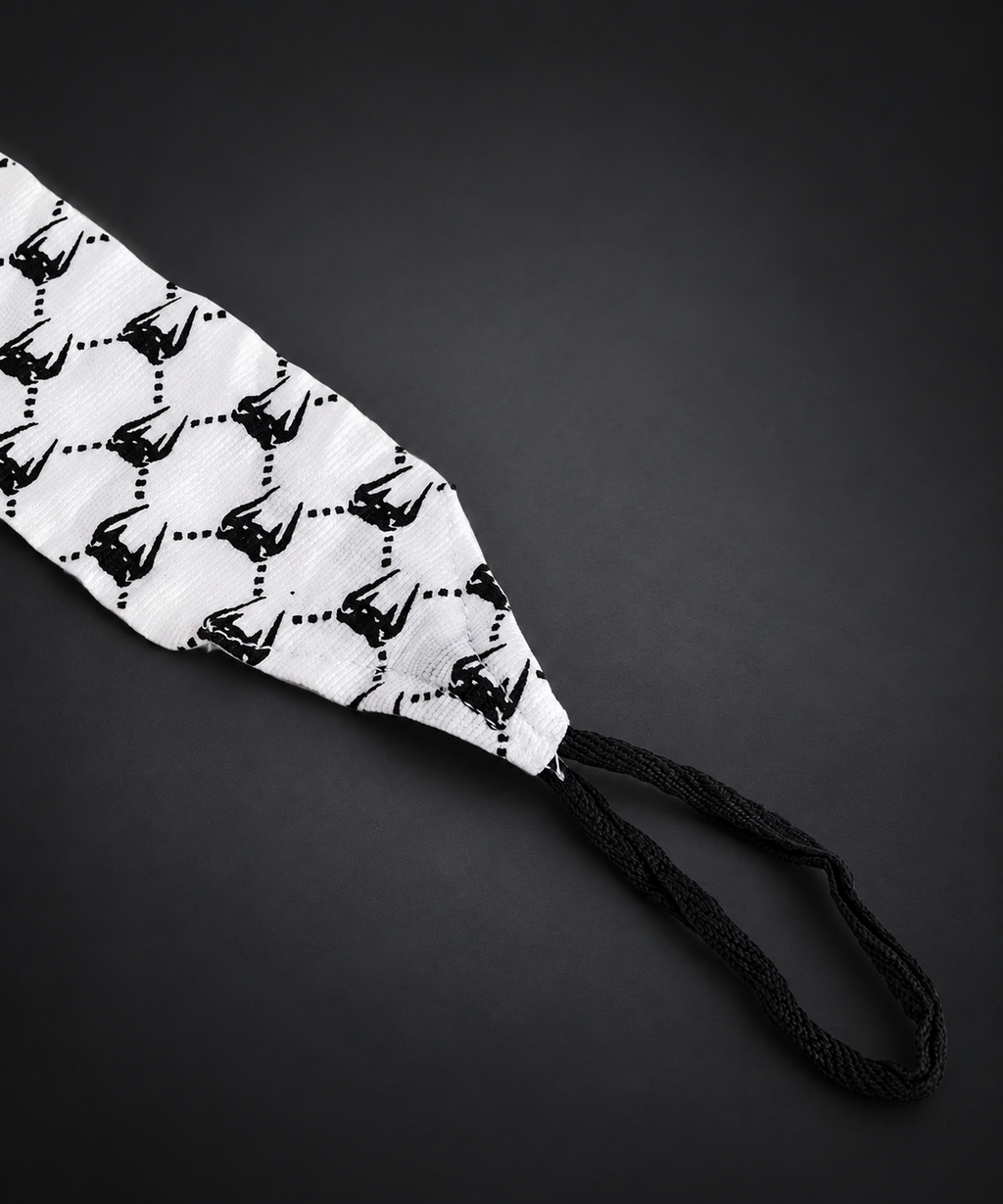 Venum Kontact Evo Monogram Boxing Hand Wraps - White/Black - 2.5M