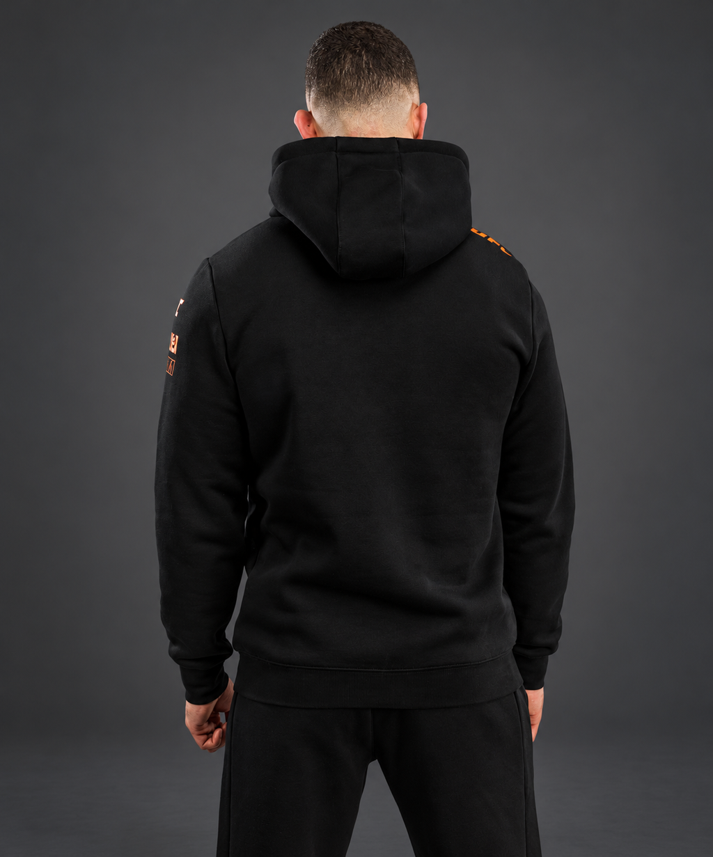 UFC Zenith | VENUM Fighting Week - Men's Hoodie - Black/Orange