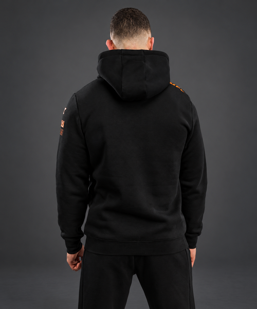 UFC Venum Zenith Fighting Week Men's Hoodie - Black/Orange