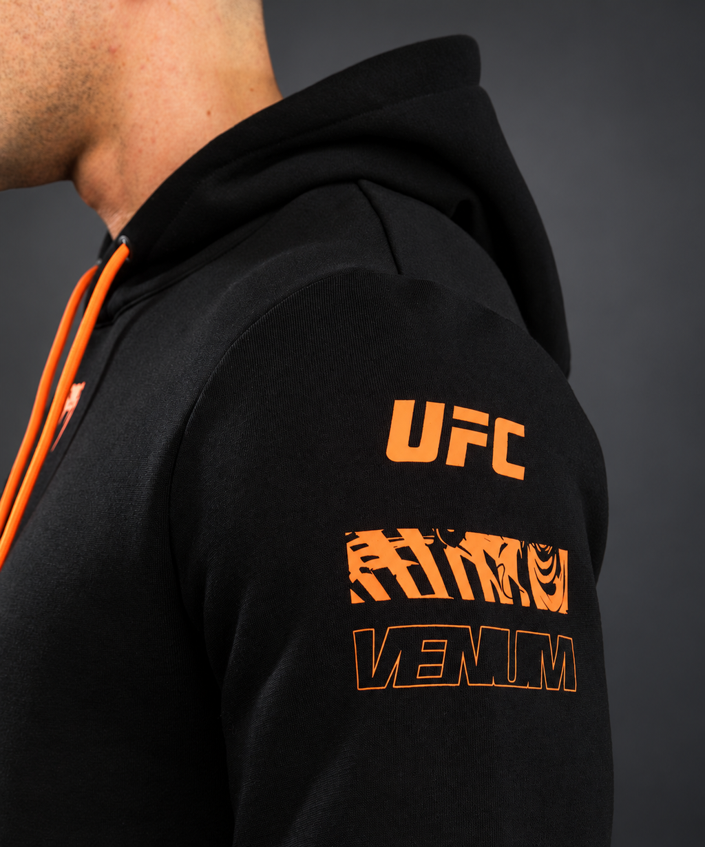 UFC Zenith | VENUM Fighting Week - Men's Hoodie - Black/Orange
