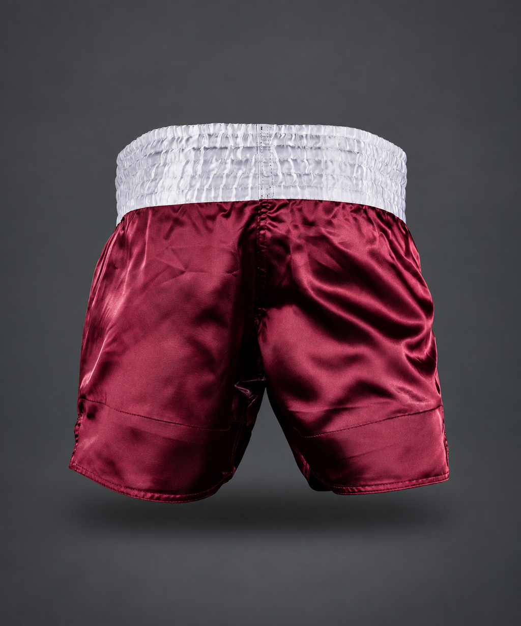 Venum Classic Muay Thai Shorts - Burgundy