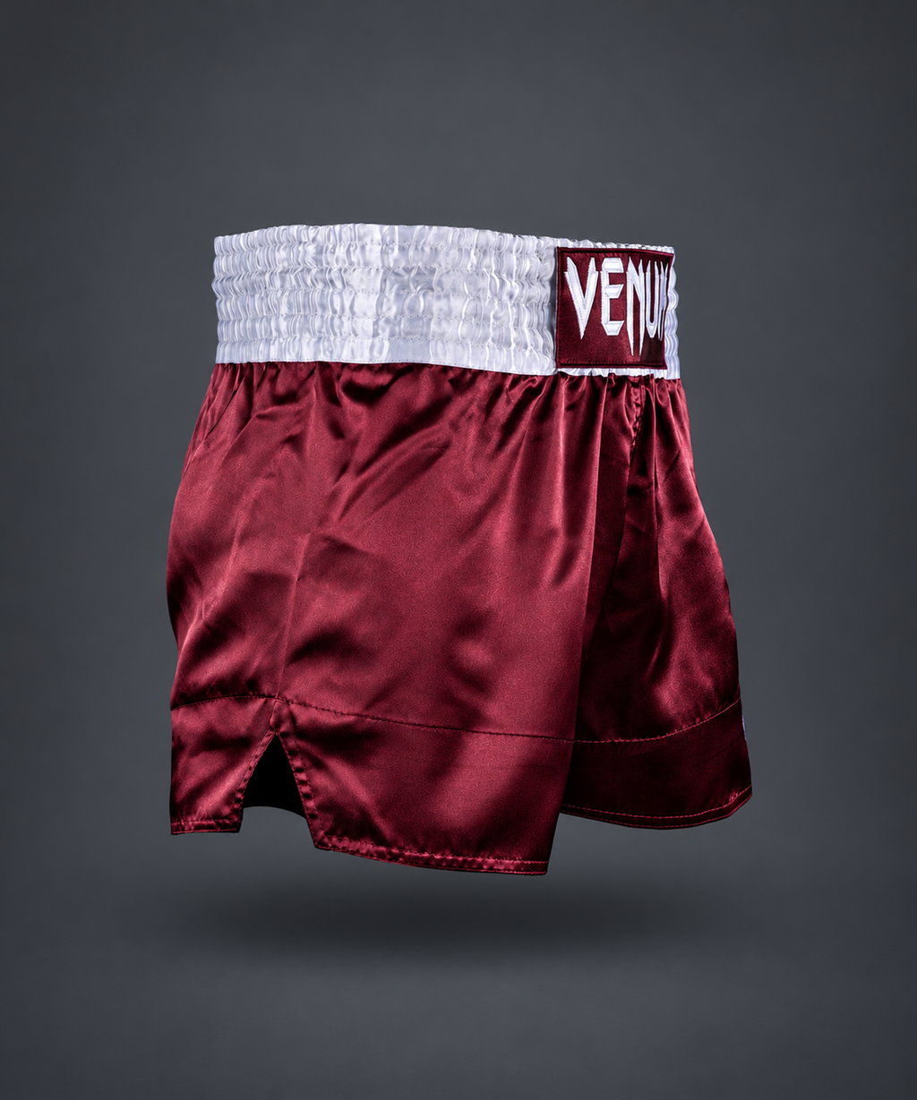 Venum Classic Muay Thai Shorts - Burgundy