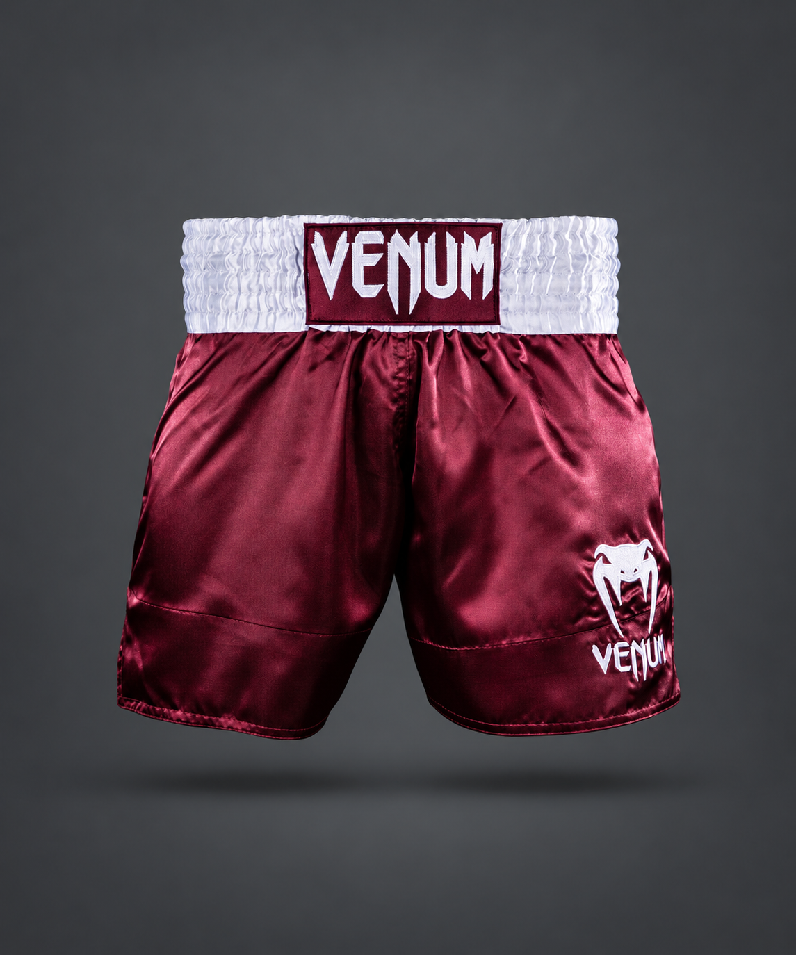 Venum Classic Muay Thai Shorts - Burgundy