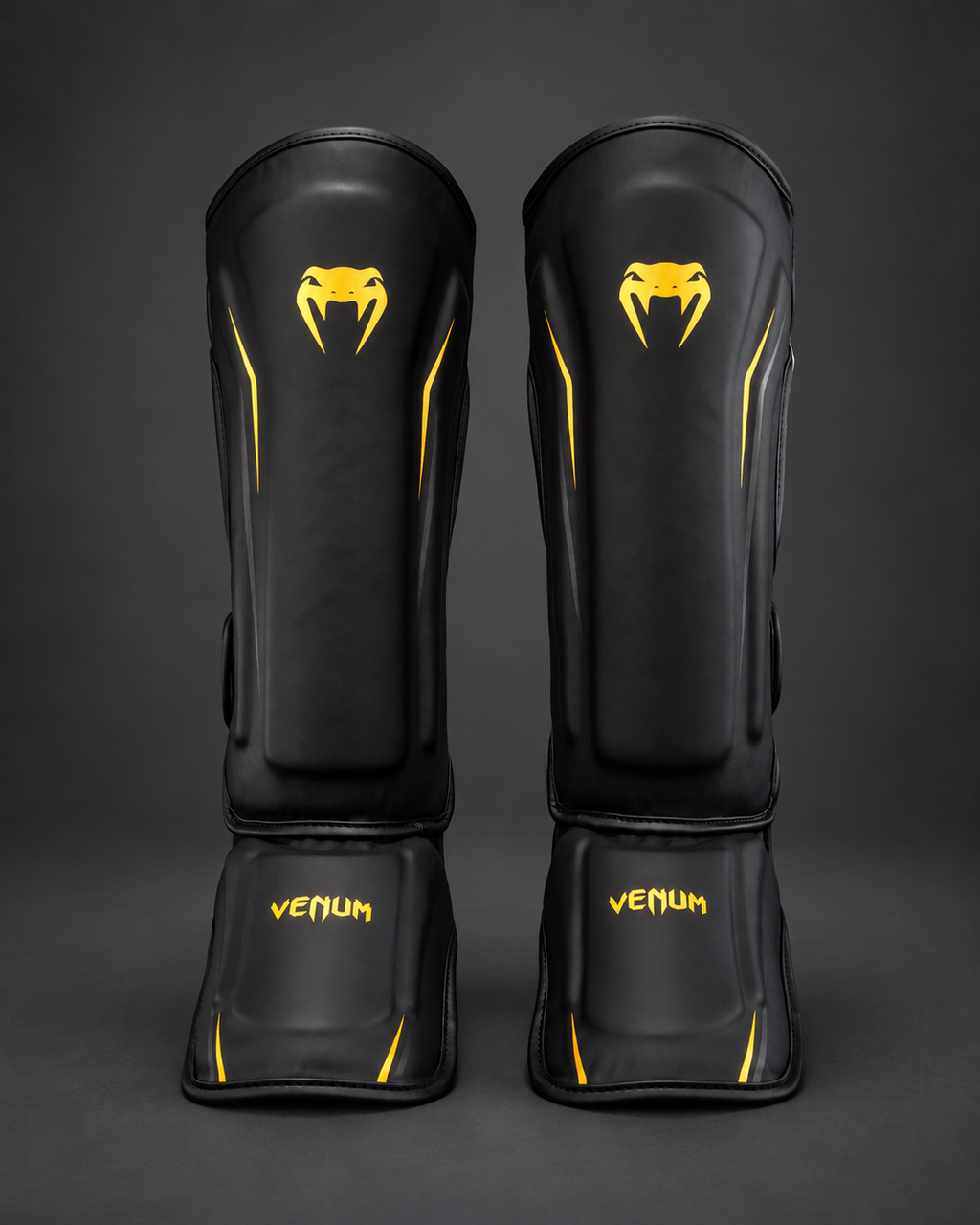 Venum G-Core Shin Guards - Black/Gold