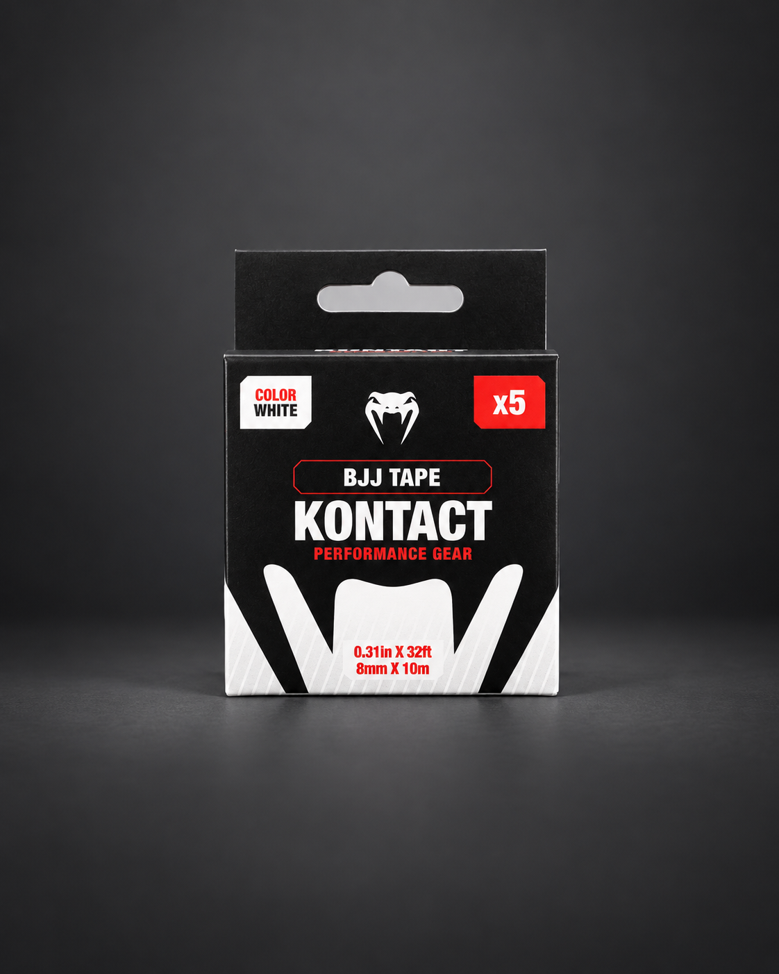 Venum Kontact BJJ Finger Tape - White/Black