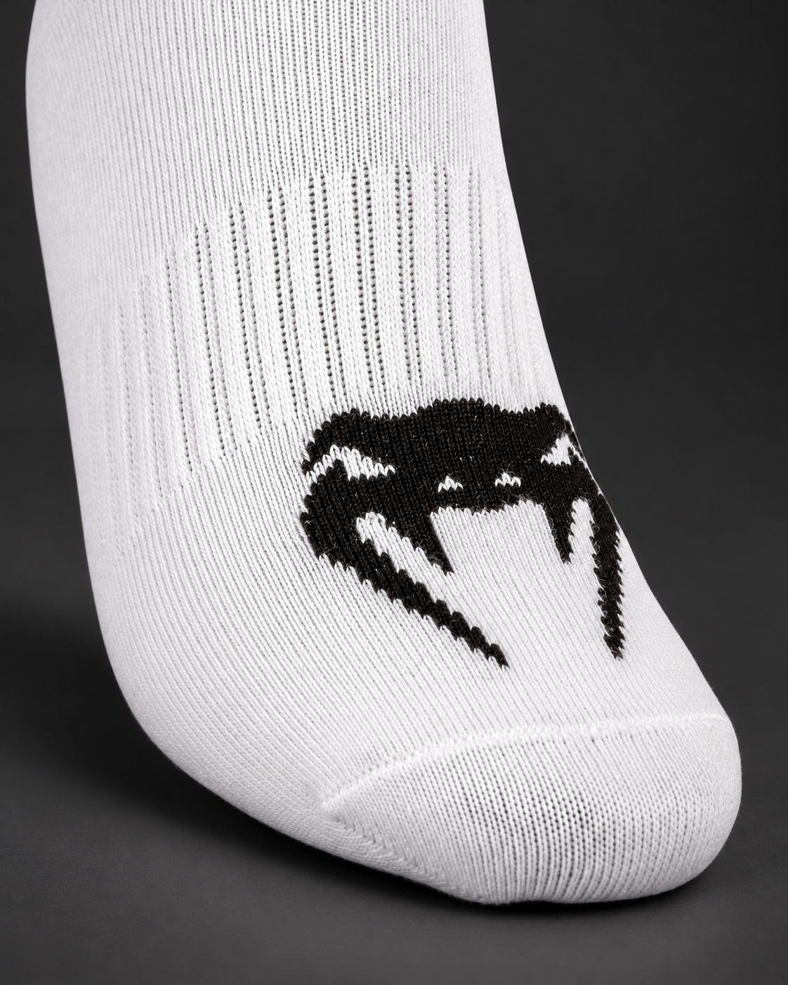 Venum Classic Footlet Socks (Set of 3) - White/Black