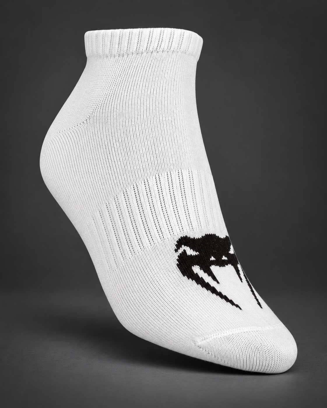 Venum Classic Footlet Socks (Set of 3) - White/Black