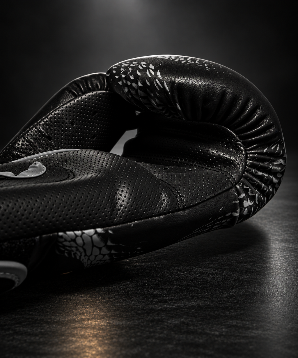Matupa Boxing Gloves - Black / Grey / Gold