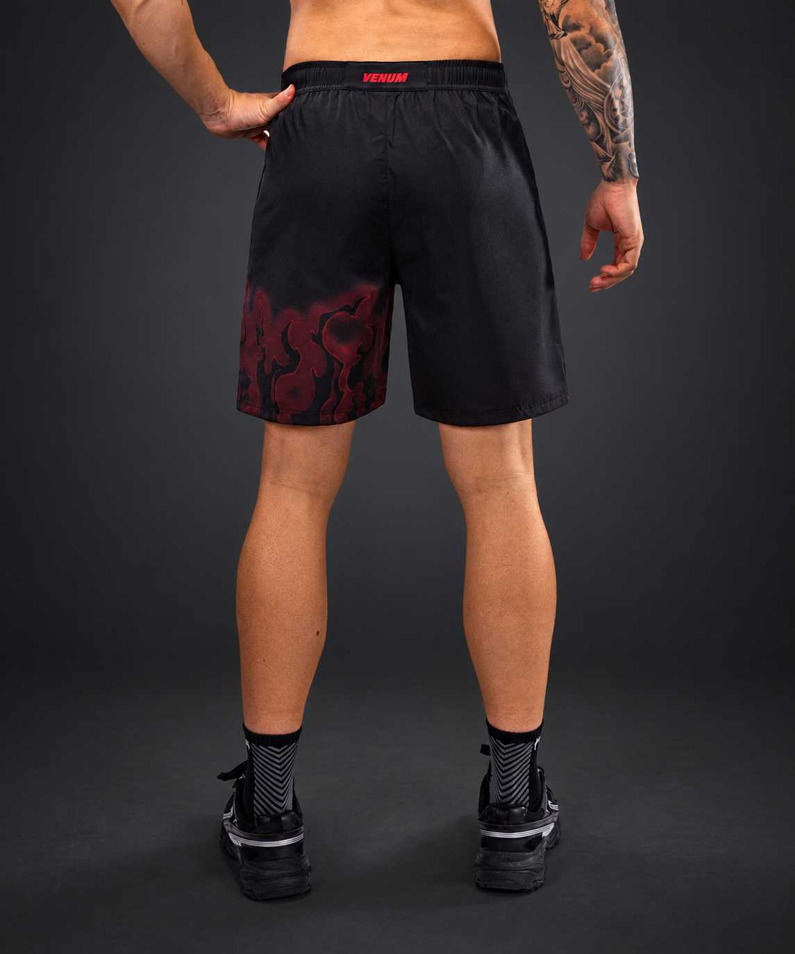 Venum Spectre Training Shorts - Black/Red