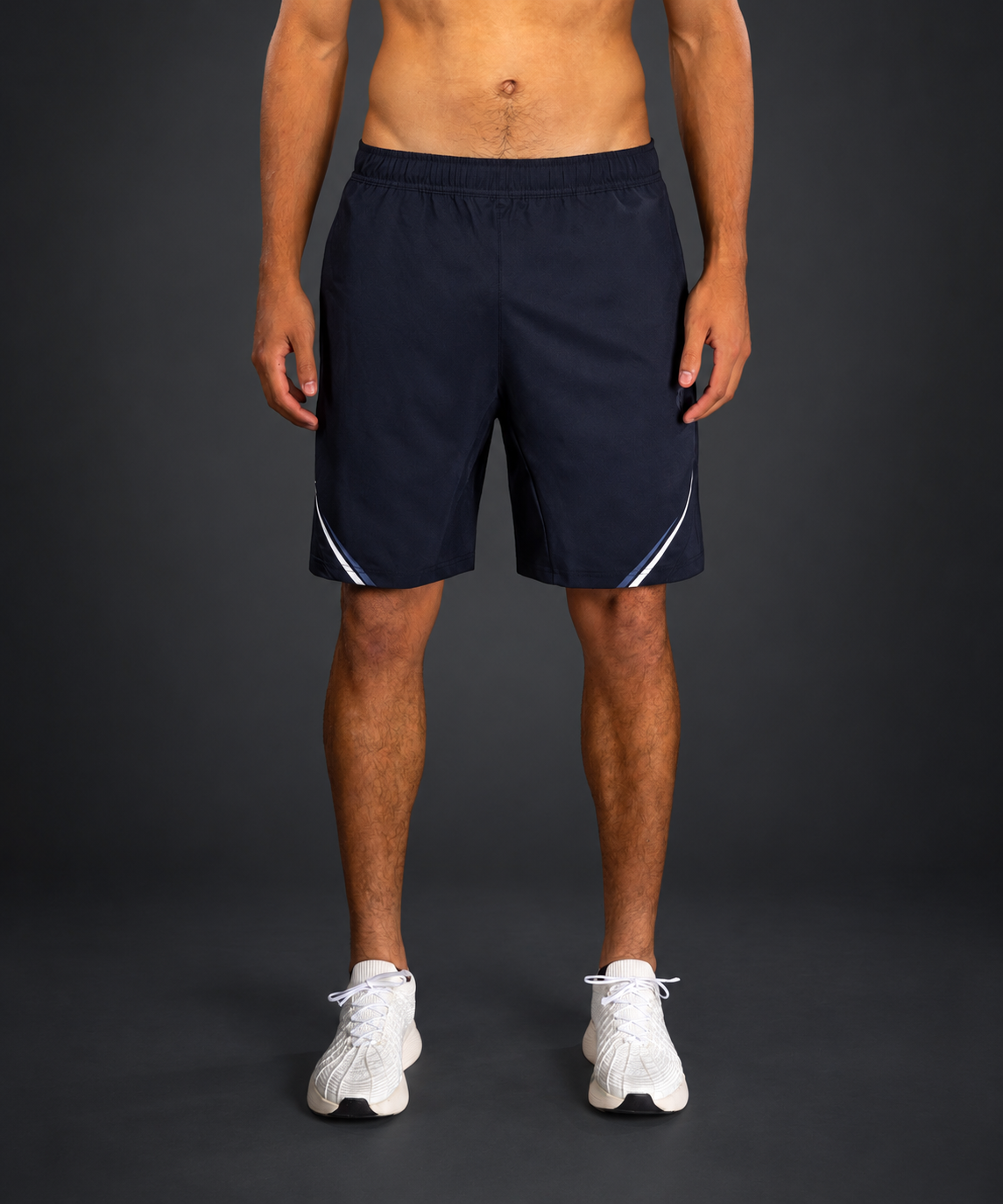 G-Core Training Shorts Navy Blue/White