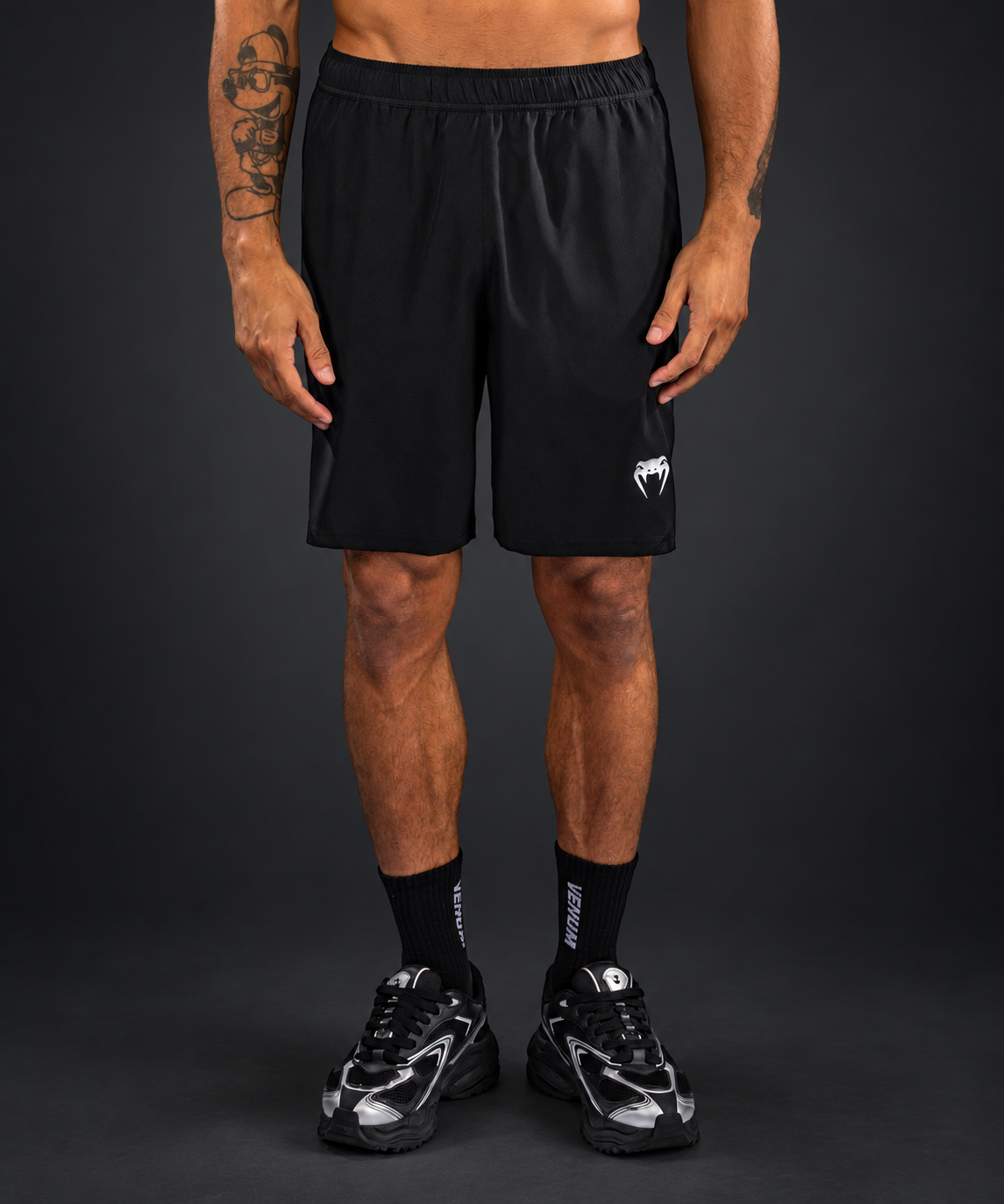 Contender Training Shorts Black/Silver