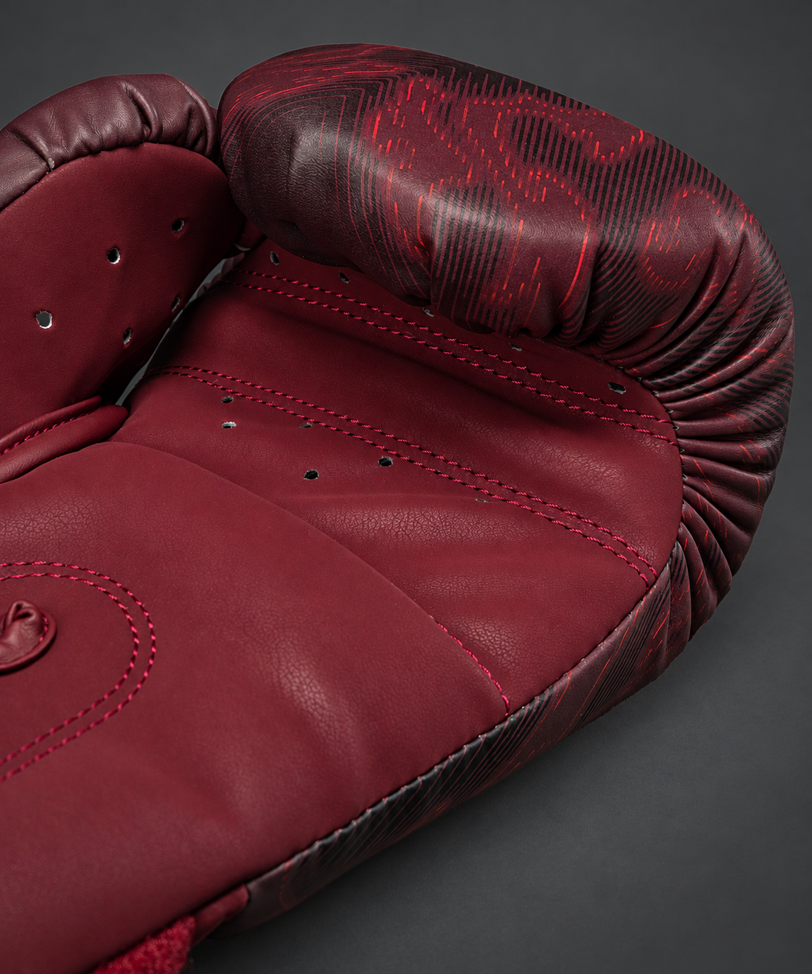 Venum Impact Spectre Boxing Gloves - Black/Red