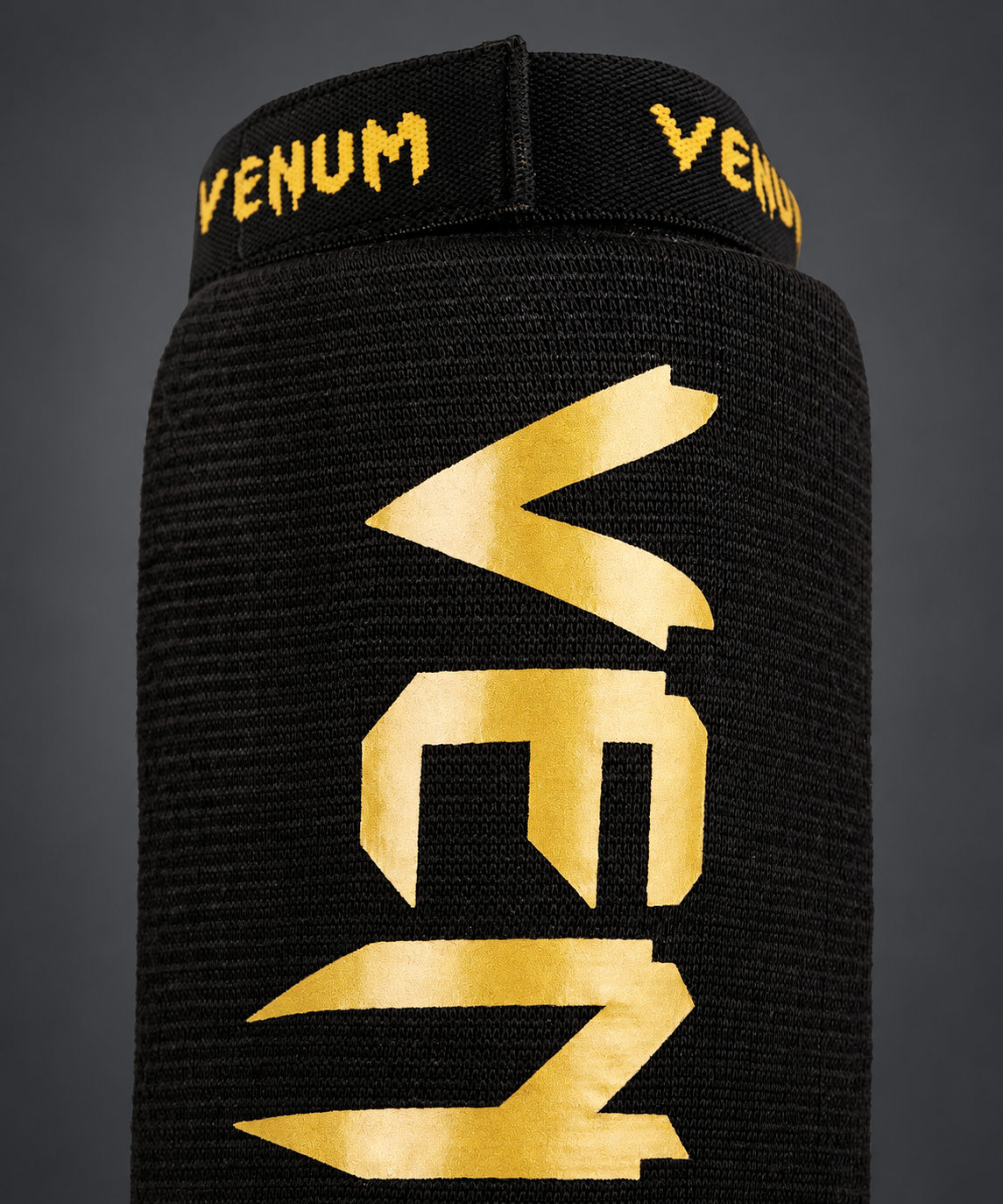 Venum Kontact Shin Guards - Black/Gold