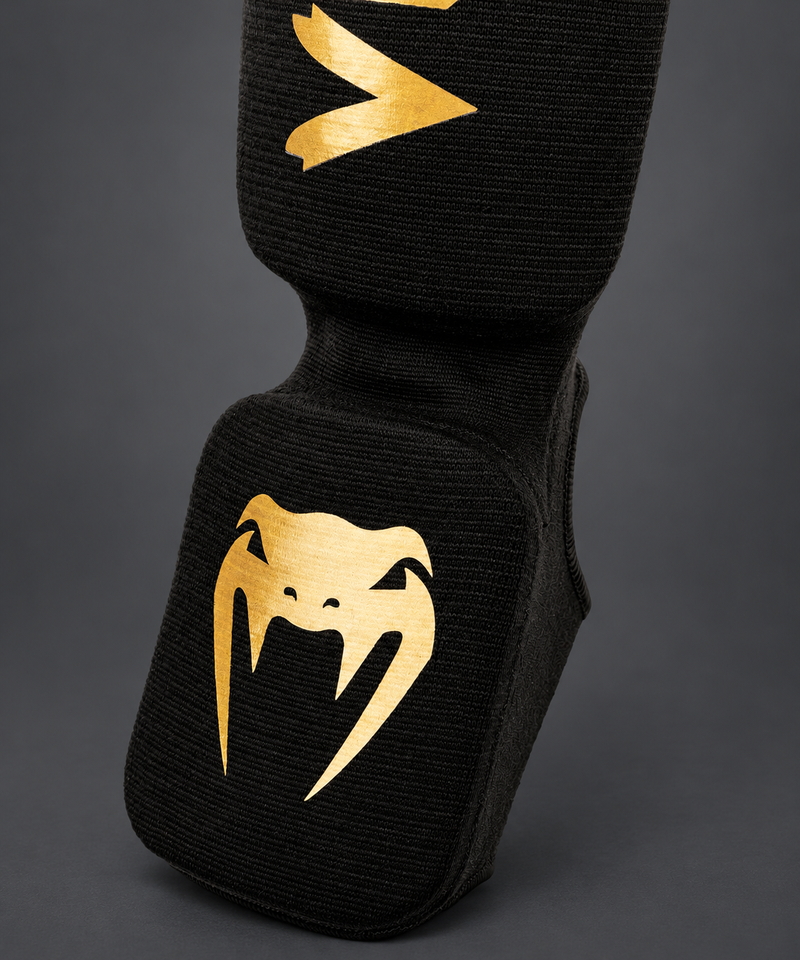 Venum Kontact Shin Guards - Black/Gold
