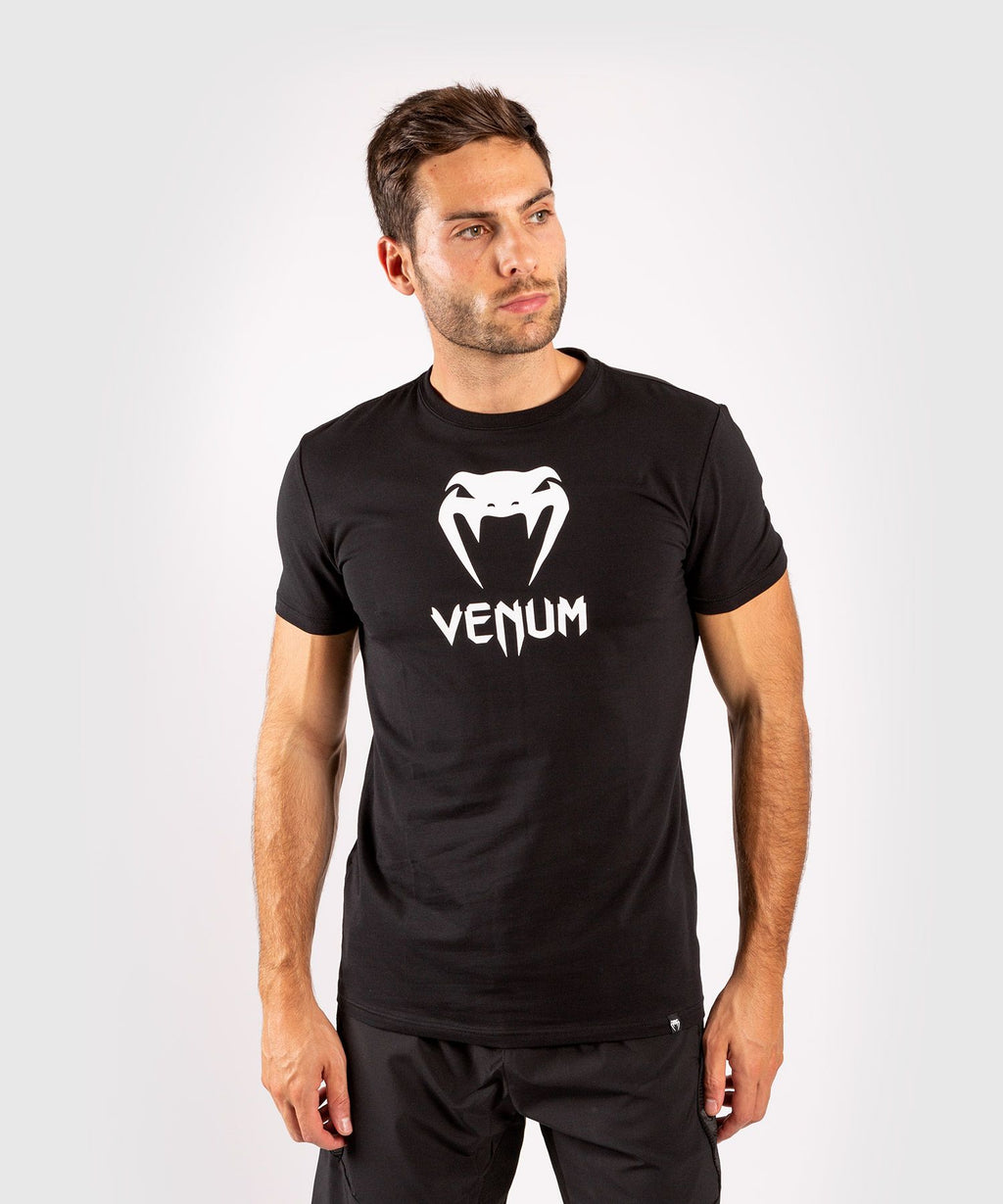 Venum Classic T-Shirt - Black — authentic Venum, Combat Gear Store Egypt