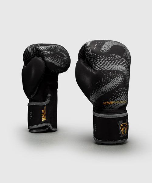 Matupa Boxing Gloves - Black / Grey / Gold