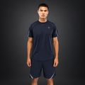 Venum G-Core Dry Tech T-Shirt - Navy Blue/White