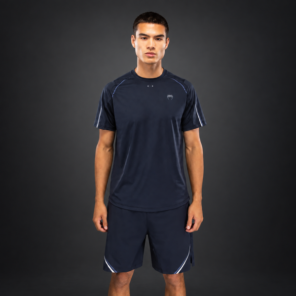 Venum G-Core Dry Tech T-Shirt - Navy Blue/White